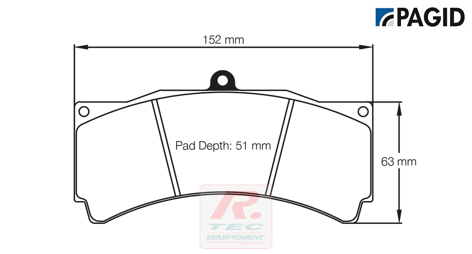 S1903 - Plaquettes de frein Pagid RST1