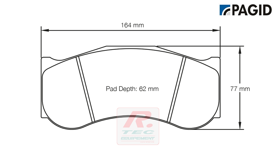 S2017 - Pagid brake pads RST1