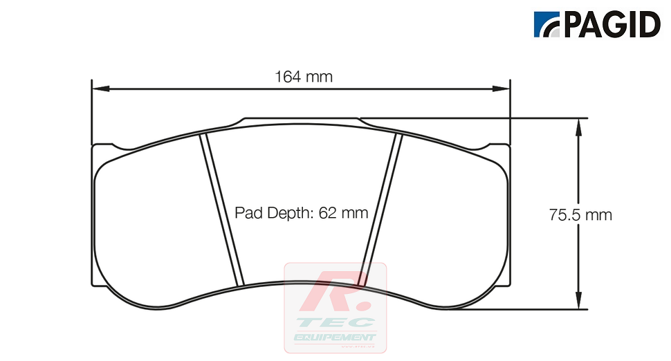 S2019 - Pagid brake pads RST1