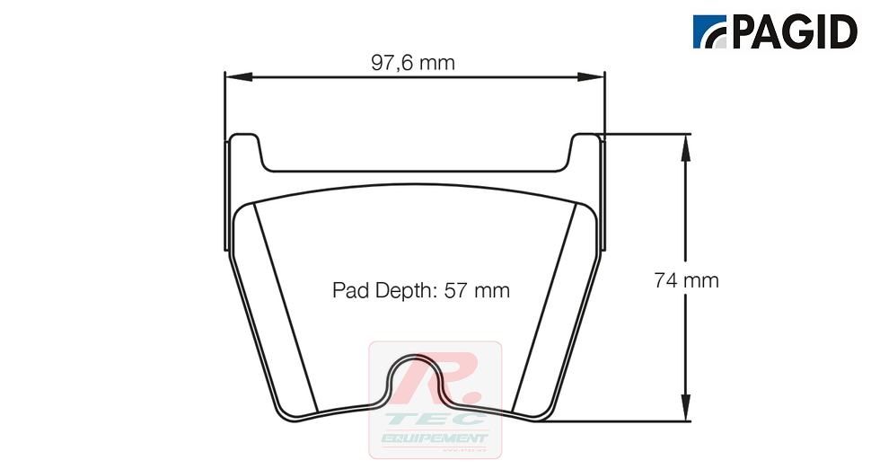 S2931 - Plaquettes de frein Pagid RST1