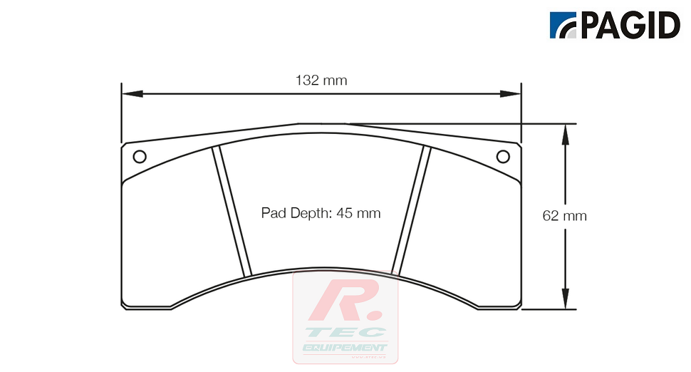 S4916 - Plaquettes de frein Pagid RST1