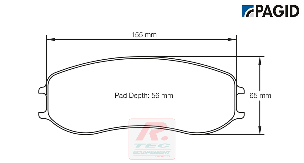 S4920 - Plaquettes de frein Pagid RST1