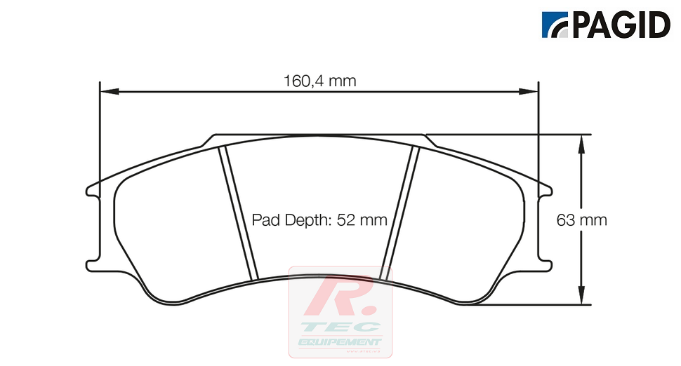 S4923 - Plaquettes de frein Pagid RST1
