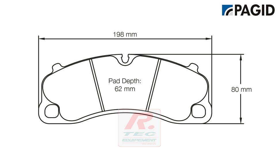 S4924 - Pagid brake pads RST1
