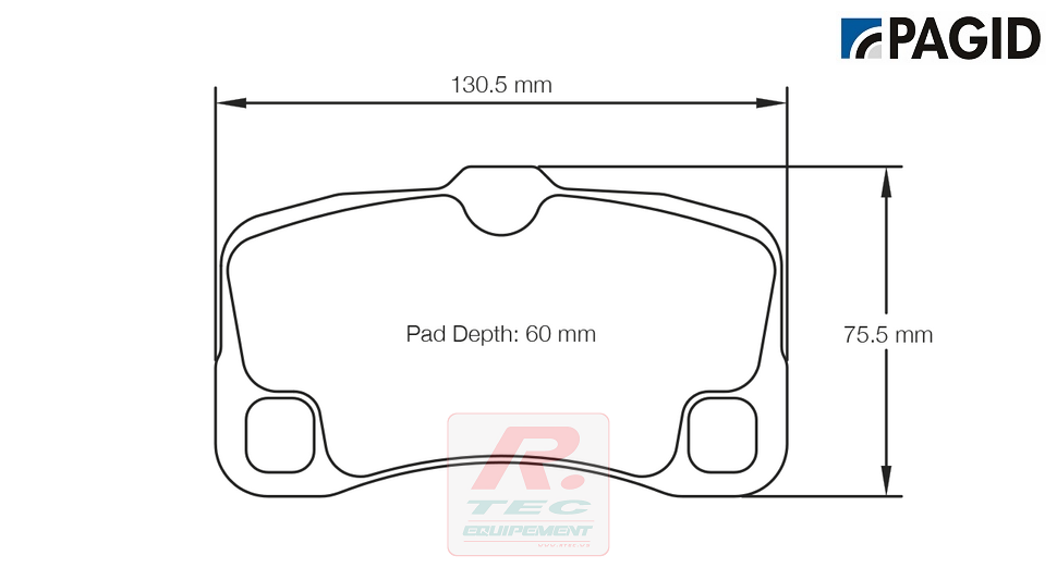 S8006 - Plaquettes de frein Pagid rodées RST1