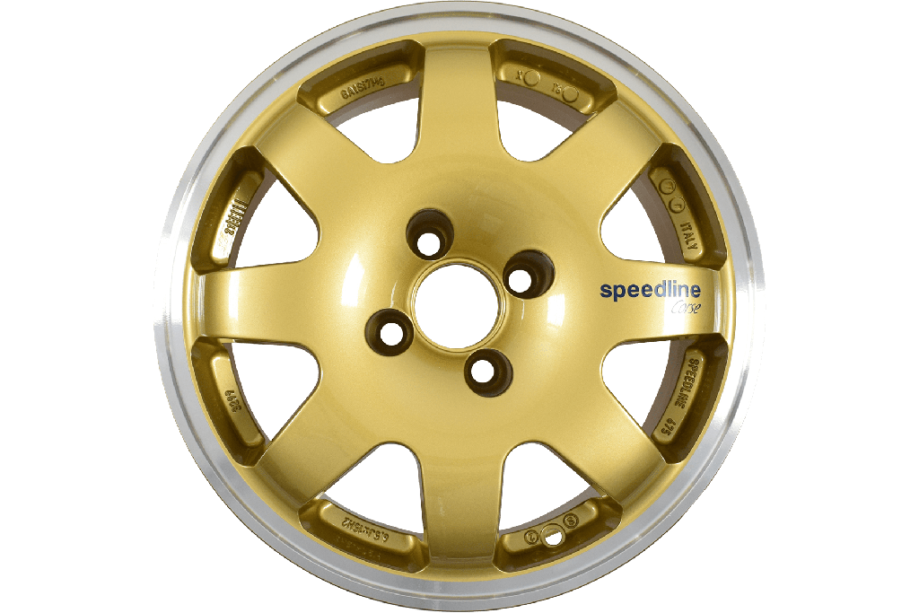 Jante Speedline SL675 Renault, 6.5x15, ET=36, PCD=4x100, Dorée Diamond polie