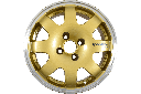 Jante Speedline SL675 Renault, 6.5x15, ET=36, PCD=4x100, Dorée Diamond polie