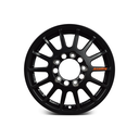 Jante Evocorse Z.A.R. 15, 7x15, ET=54, PCD=5x135, CB=100, Noir, Fiesta R5 terre