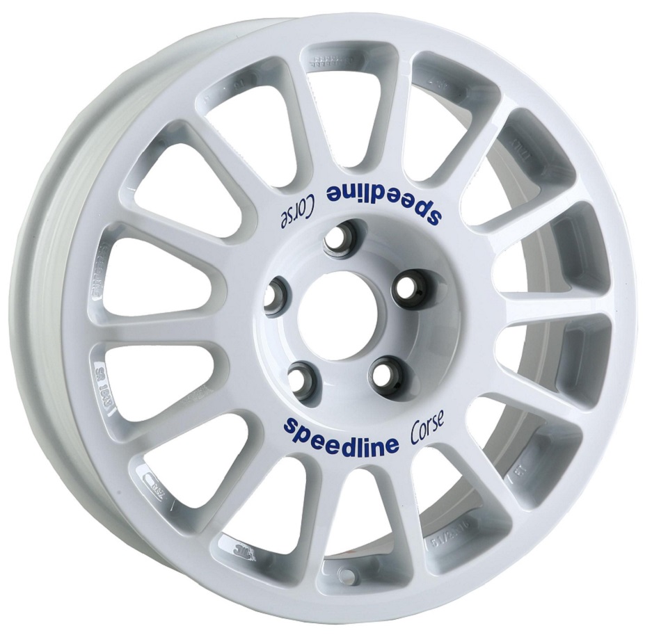 Alloy wheel Speedline 2118, 7x15, ET=59.5, PCD=5x122, CB=98, White, Citroen C3 R5 gravel