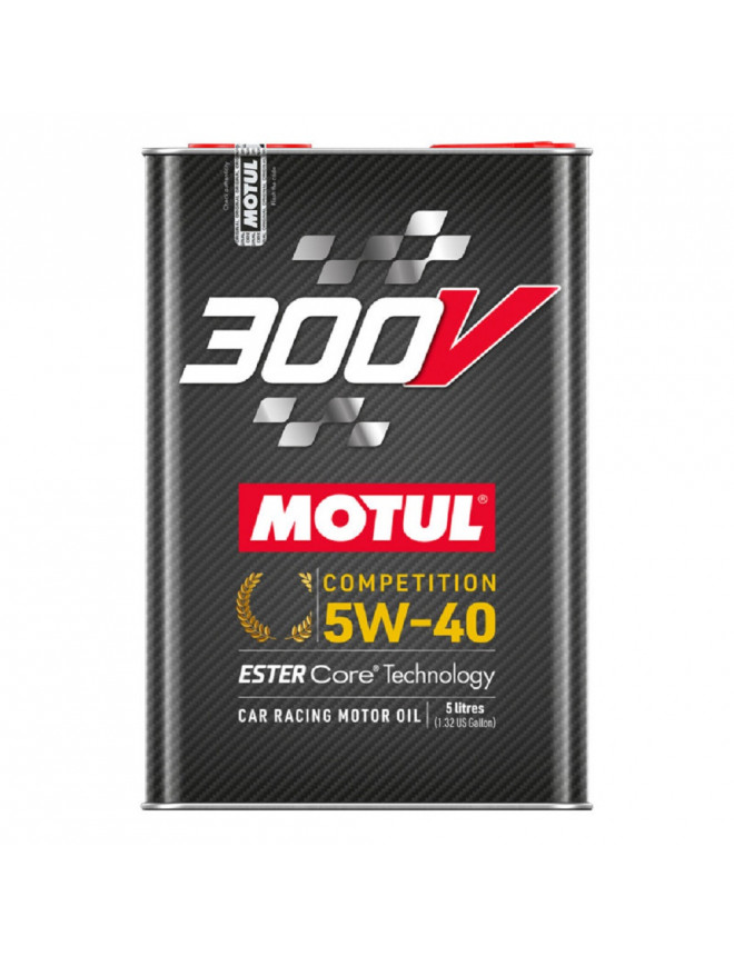 Huile Moteur Motul 300V 5w40 5L Compétition