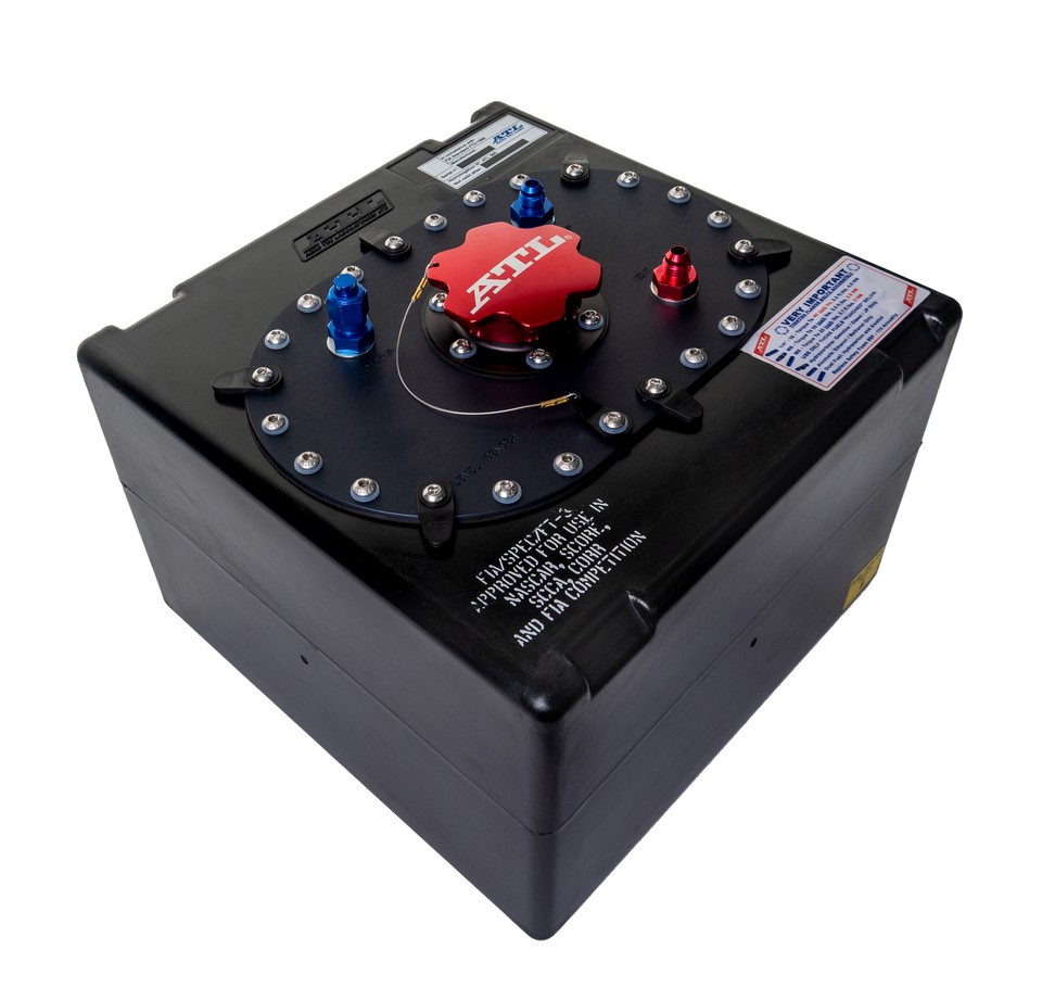 Depósito rígido estándar ATL 20L - 329x329x225mm FIA (plate 6x10)