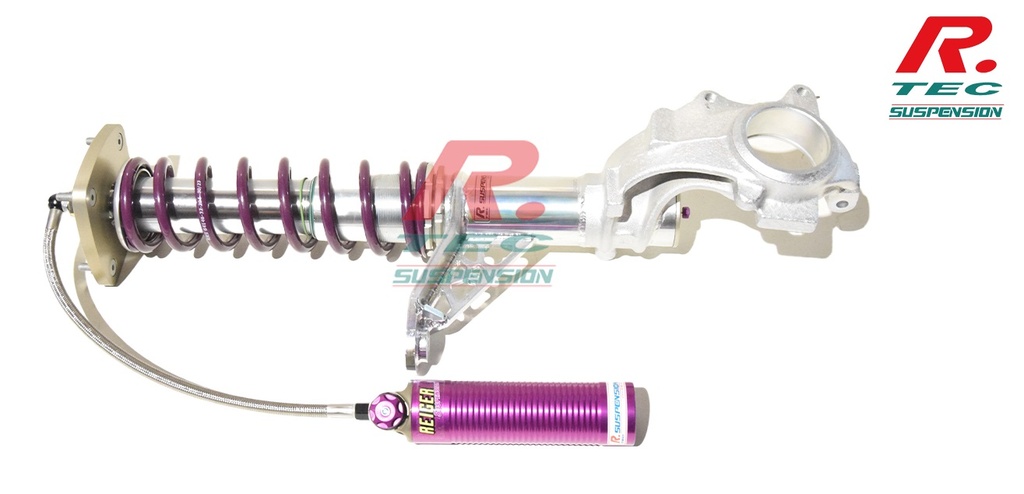 Peugeot 106 vooraan Reiger 3 weggen demper