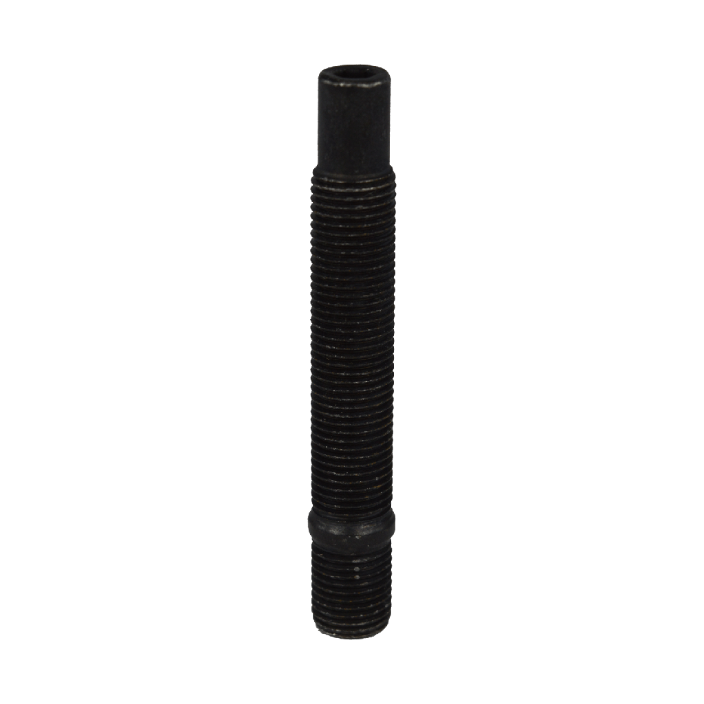 Hub stud M12x1.25, L : 68 mm, allen 5, Black, zinc