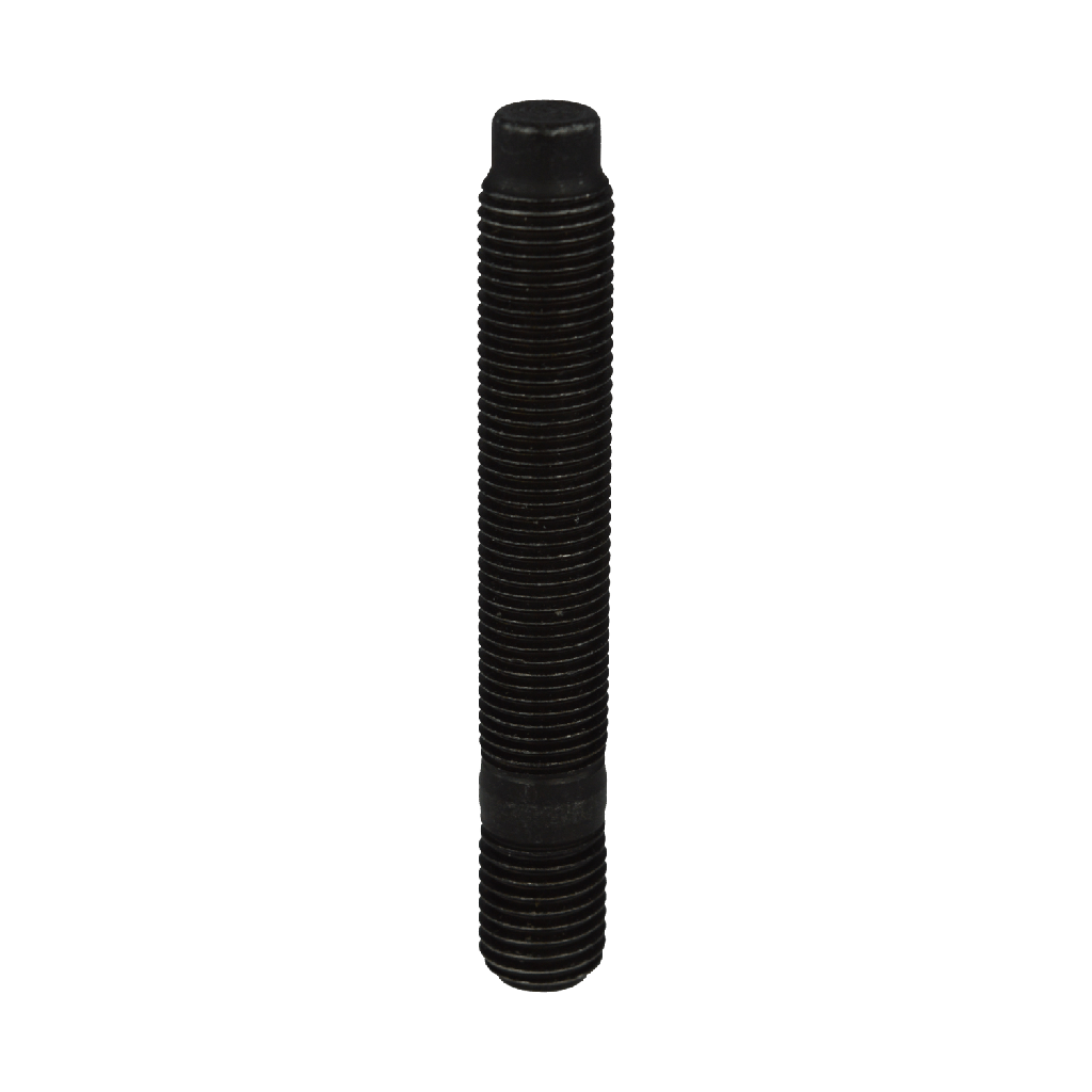 Goujon M12x1.5 / M12x1.25, L : 68 mm, noir, zinc