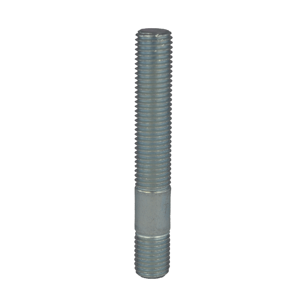 Hub stud M12x1.5 / M12x1.5, L : 80 mm, Silver, zinc