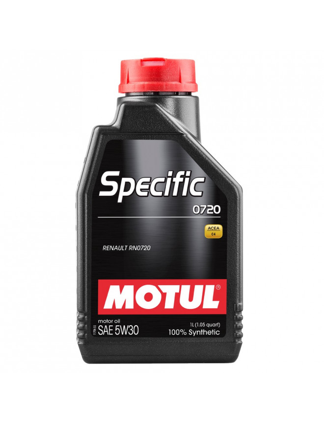 Aceite de motor MOTUL SPECIFIC 0720 5W30 - bidón de 1L