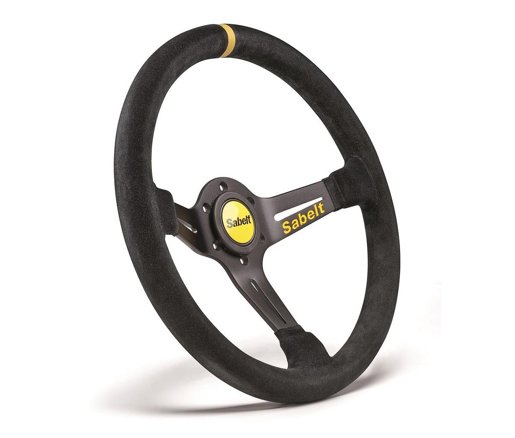 Volante Ø 350 mm - profundidad 65 mm - 3 spokes - Sabelt SW-465