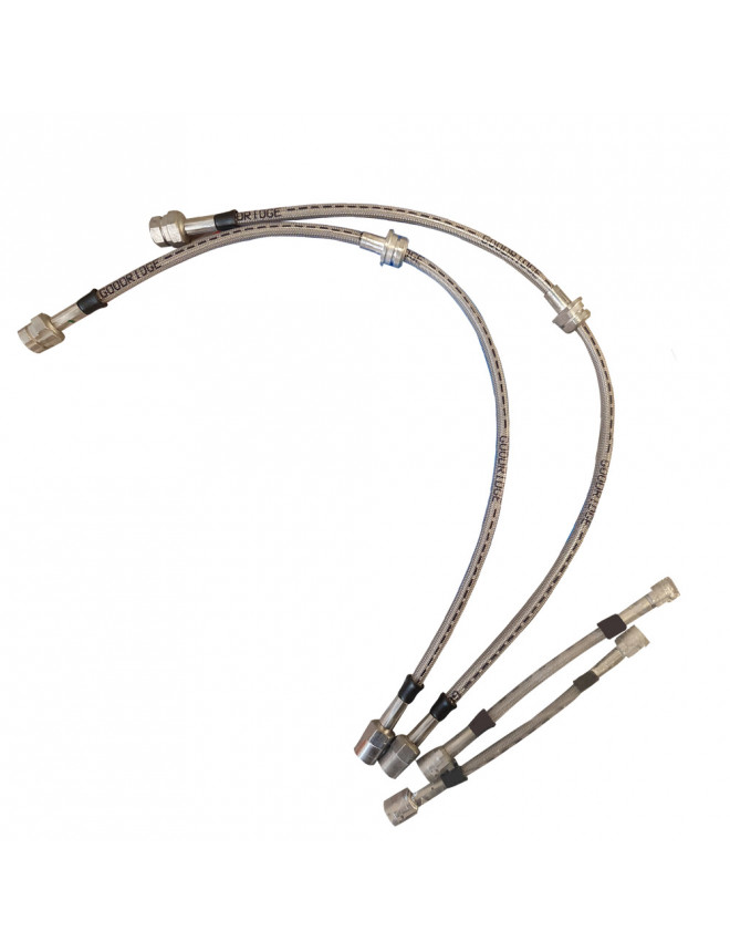Volledig Flexibele Remkit Goodridge Audi A3 S3 Seat Leon Cupra R Tdi 150 4 delen
