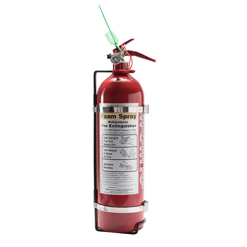 2.4ltr AFFF Hand Held - Red - Foam