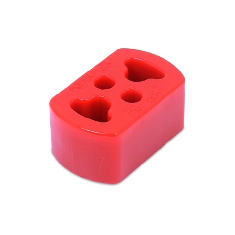 Silent bloc support échappements