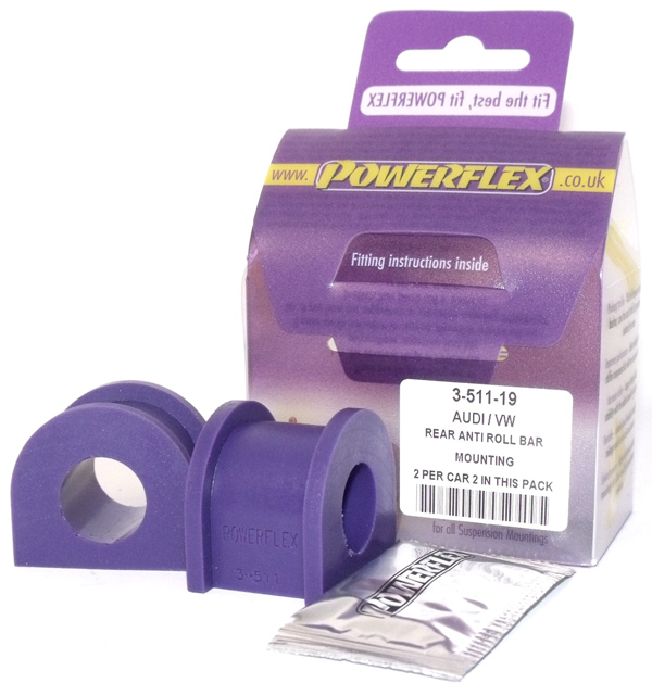 Silentbloc de barre antiroulis arrière Ø 19mm