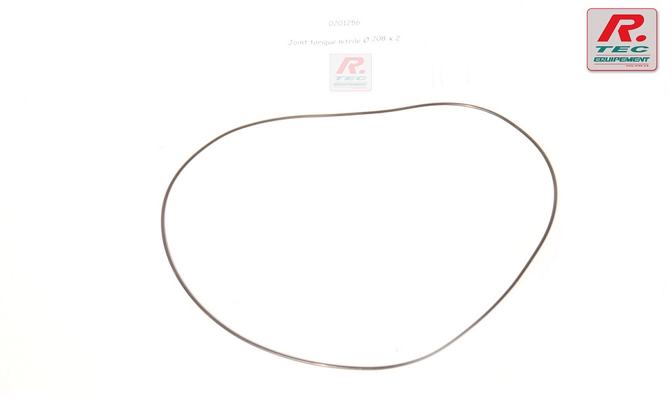 0201256 - Ø 208 x 2 nitrile o'ring seal - Sadev