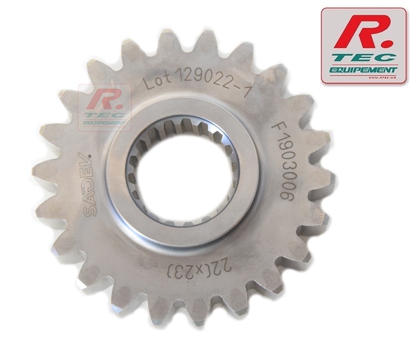F1903006 - Roue de 5ème 22 dents ( 23 / 22 ) - SADEV