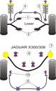 Road & Track Suspensions / Powerflex / Powerflex / Jaguar / (Daimler) XJ6 - X300 & X308 / (Daimler) XJ6 - X300 & X308 (1994-2002)