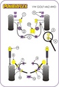 Road & Track Suspensions / Powerflex / Powerflex / Volkswagen / Golf / Golf MK2 4WD (1985 - 1992)