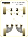 Road & Track Suspensions / Powerflex / Powerflex Black series / Fiat / Cinquecento & Seicento / Cinquecento & Seicento