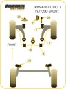 Road & Track Suspensions / Powerflex / Powerflex Black series / Renault / Clio / Clio III Sport 197/200 (2005 - 2012)
