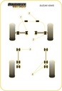 Road & Track Suspensions / Powerflex / Powerflex Black series / Suzuki / Ignis / Ignis (2000-2008)