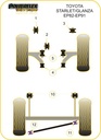 Road & Track Suspensions / Powerflex / Powerflex Black series / Toyota / Starlet/Glanza Turbo EP82 & EP91 / Starlet/Glanza Turbo EP82 & EP91