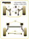 Road & Track Suspensions / Powerflex / Powerflex Black series / Opel / Astra / Astra MK6 - Astra J GTC, VXR & OPC (2010 - )