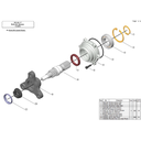 Sadev / Sadev In-line / Sadev SCL8217 / Gearbox output SCL8217 / Short gearbox output SCL8217 (flector)