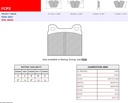 [FCP2R] FCP2R - DS3000 Ferodo brake pads