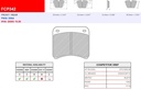 [FCP342R] FCP342R - Pastillas de freno Ferodo DS3000