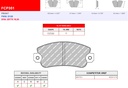 [FCP351Z] FCP351Z - Ferodo brake pads DSUNO
