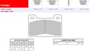 [FCP461R] FCP461R - Pastillas de freno Ferodo DS3000