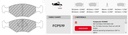 [FCP519W] FCP519W - Ferodo brake pads DS1.11