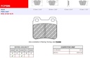 [FCP586R] FCP586R - Plaquettes Ferodo DS3000