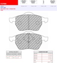 [FCP590W] FCP590W - Ferodo brake pads DS1.11