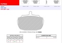 [FCP832R] FCP832R - Ferodo brake pads DS3000