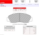 [FCP905R] FCP905R - Ferodo brake pads DS3000