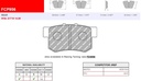 [FCP956R] FCP956R - Pastillas de freno Ferodo DS3000
