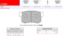 [FCP956W] FCP956W - Pastillas de freno Ferodo DS1.11