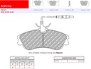 [FCP1112H] FCP1112H - Pastillas de freno Ferodo DS2500