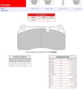 [FCP1281H] FCP1281H - Pastillas de freno Ferodo DS2500