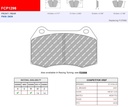 [FCP1298R] FCP1298R - Pastillas de freno Ferodo DS3000