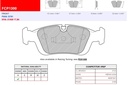 [FCP1300H] FCP1300H - Ferodo brake pads DS2500